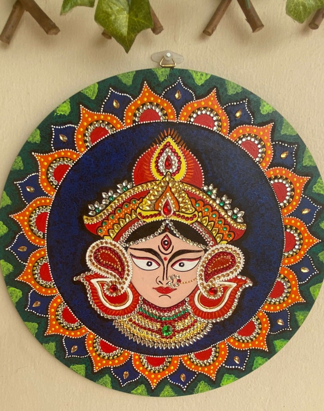 Goddess Durga Wall Decoration